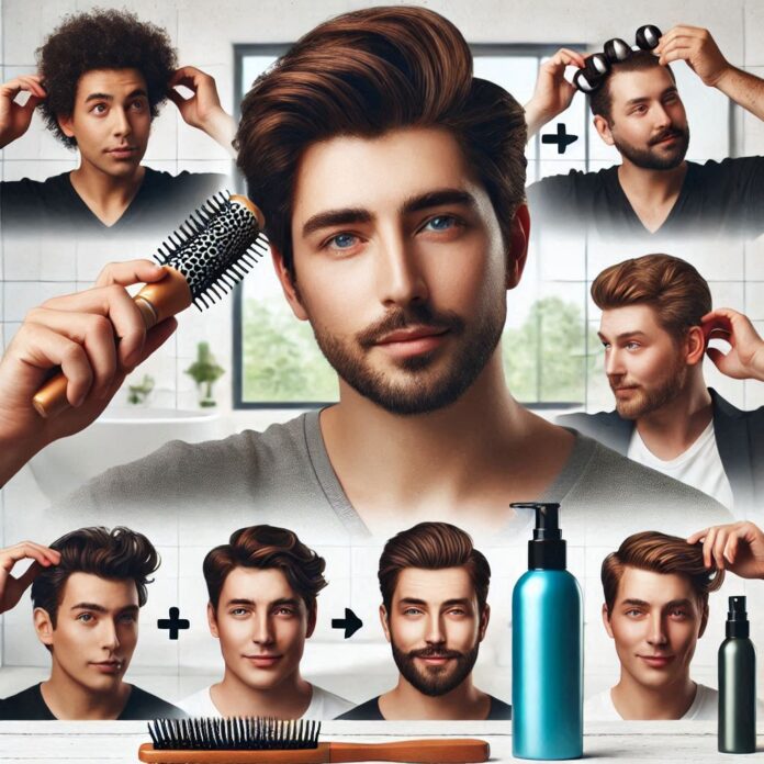 How to Add Volume to Hair for Men